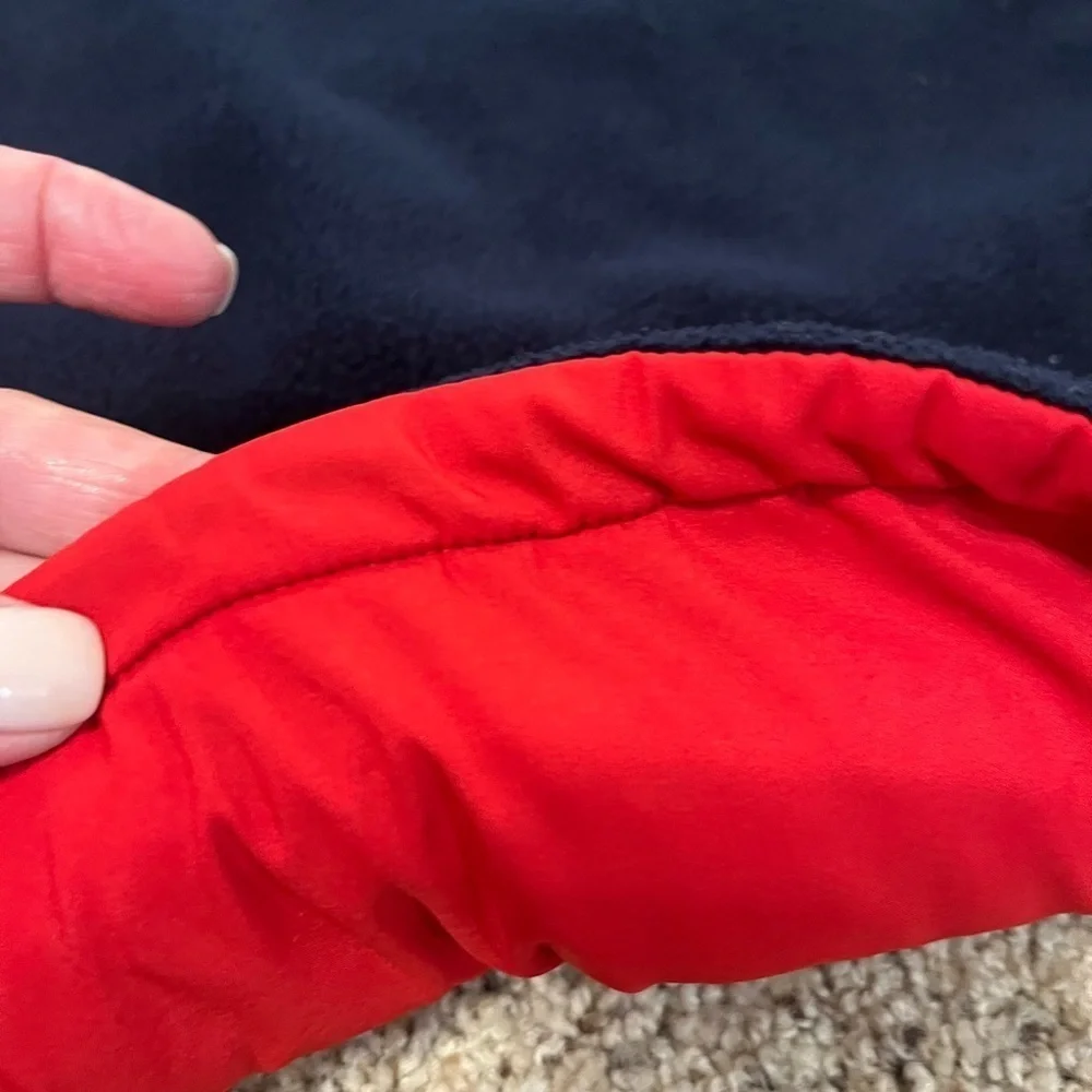 RALPH Ralph Lauren Red Fleece-Lined Vest - Women’s Large